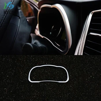 

ACCESSORIES FIT FOR TOYOTA HIGHLANDER KLUGER 2014 2015 CHROME INSTRUMENT PANEL COVER TRIM BEZEL DASH BOARD MOLDING