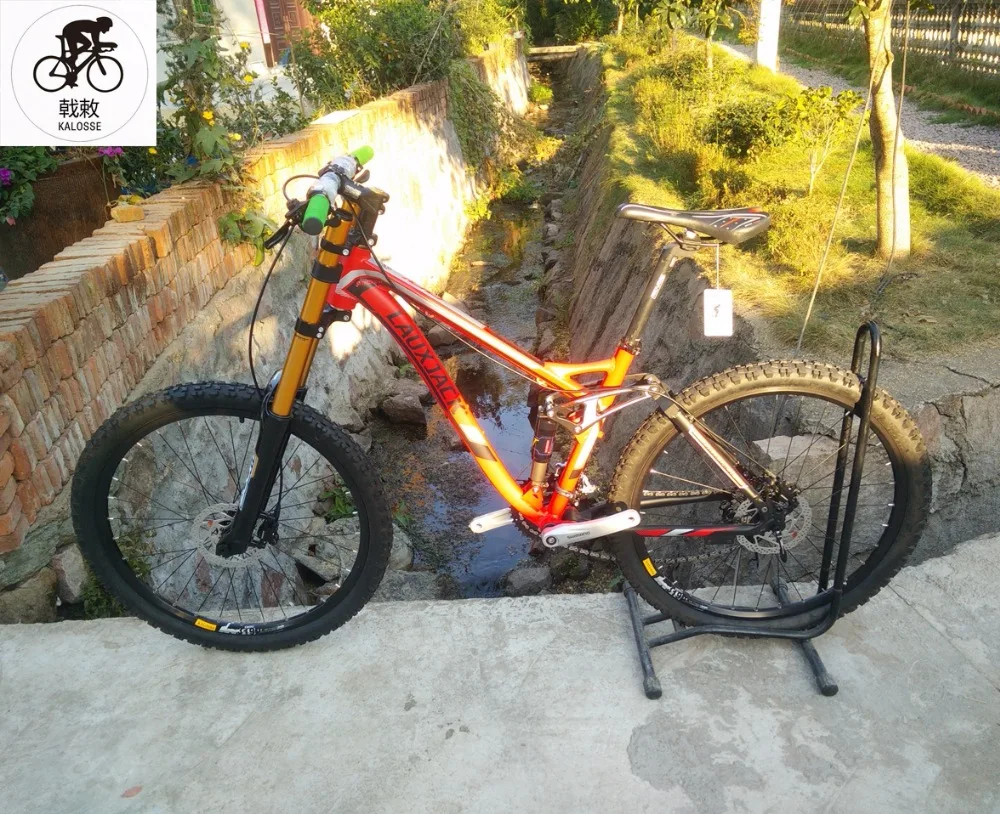 Clearance Kalosse 27 speed  DH  26 inch  bicycle  20mm barrel shaft   M370  DH Full suspension       mountain bike  AM/XC 2