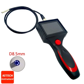 

Handheld 3.5" LCD Flexible Snake Tube 8.5mm Video Boroscope Vehicle Maintenence Inspection Tool Pipe Camera Industrial Endoscope