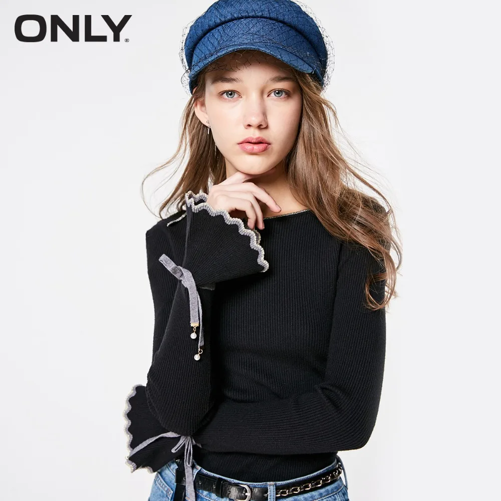 

ONLY 2019 Women's Slim Fit Pullover Knit |119124535