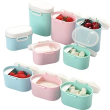 Контейнер для детского питания коробка портативная коробка для мелочей коробка для сухого молока Органайзер контейнер коробка для приема Подарочный чехол