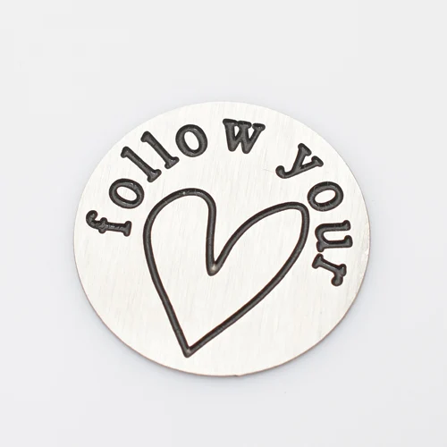 

22mm 316L stainless steel floating plates, follow you heart fit 30mm floating locket PL3003
