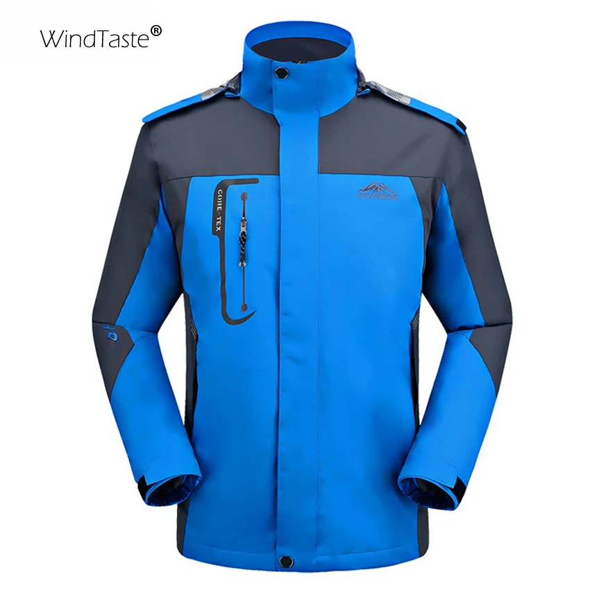 

WindTaste 2018 Spring Autumn Men Outdoor Hiking Jackets Breathable Sport Jacket Windproof Waterproof Jacket Trekking Coats KA071