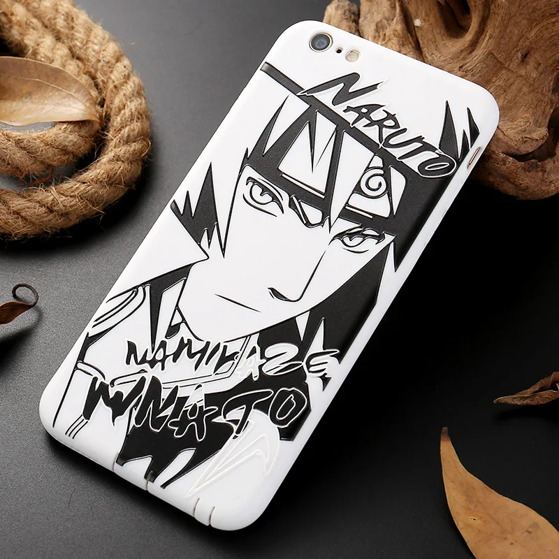 Чехол с рисунком Наруто Саске Какаши для iPhone XS Max XR Itachi Minato, мягкий силиконовый чехол для iPhone X XS XR 6 6S 7 8 Plus, чехол - Цвет: Minato