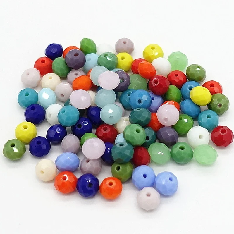 Buy Wholesale Mixed Lots Rondelle Faceted Crystal