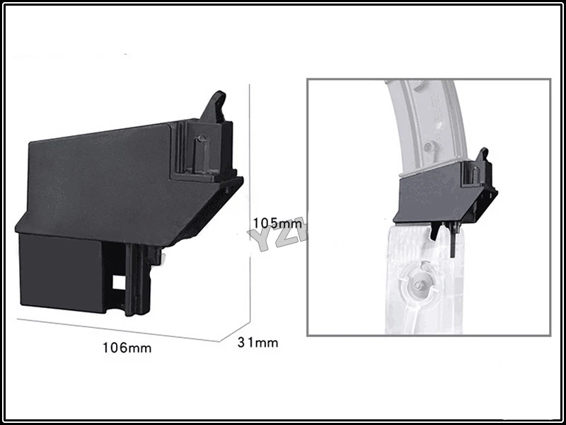 Тактический военный инвентарь M4 BB скоростной погрузчик конвертер для адаптации AK G36 MP5 журнал для охоты страйкбола армии