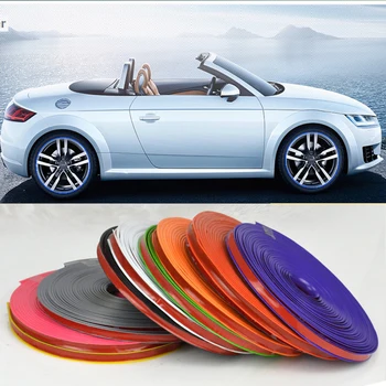 

Auto Tire Rims Plated Strip Wheel Protection Decoration For Ford Focus 2 1 Fiesta Mondeo 4 3 Transit Fusion Kuga Ranger KA S-max