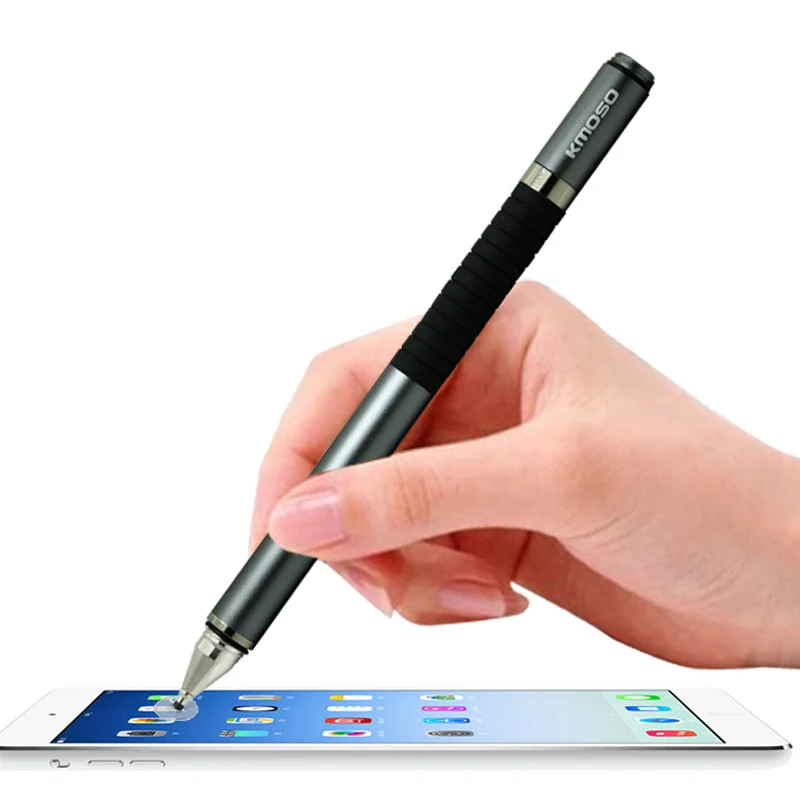 Fashion 2 in 1 capacitive mobile phone tablet PC metal Touch Screen Pen Tactile Sensitive Stylus