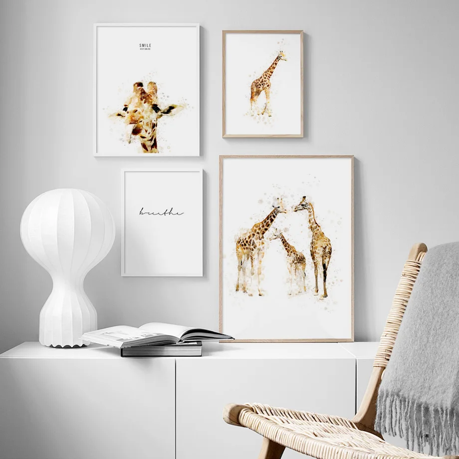 Wall Art Canvas Painting Giraffe Nordic Posters And Prints Animals Art Prints Wall Pictures For Living Room Decor Wall Art Canvas Painting Giraffe Nordic Posters And Prints Animals Art Prints Wall Pictures For Living Room Decor