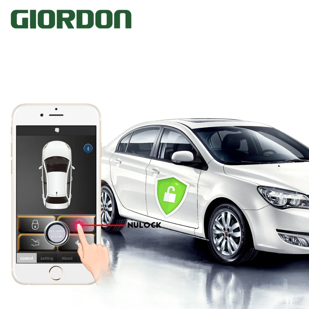 

One-key anti-theft system with vibration anti-theft alarm function of mobile phone automatic induction control car