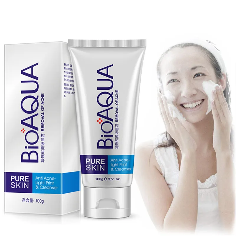 

Deep Cleansing Cleanser Improve Dry Skin New 100g Facial Cleanser Oil Control Acne Cleansing Cream To Acne Blackhead TSLM1