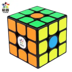 YUXIN Kirin V2M Профессиональный 3x3x3 Магнитный магический куб головоломка на скорость 3x3 куб Обучающие игрушки, подарки 55,5 мм