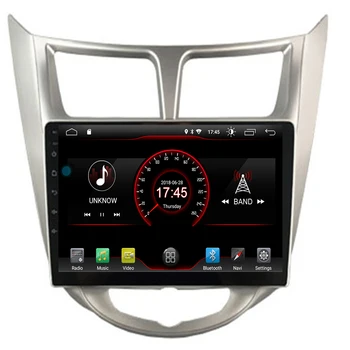 

2G+16G Android 9.1 4G Car Radio Multimedia Video Player GPS Navigation For Hyundai Solaris Verna Accent i25 2010-2016 dvd