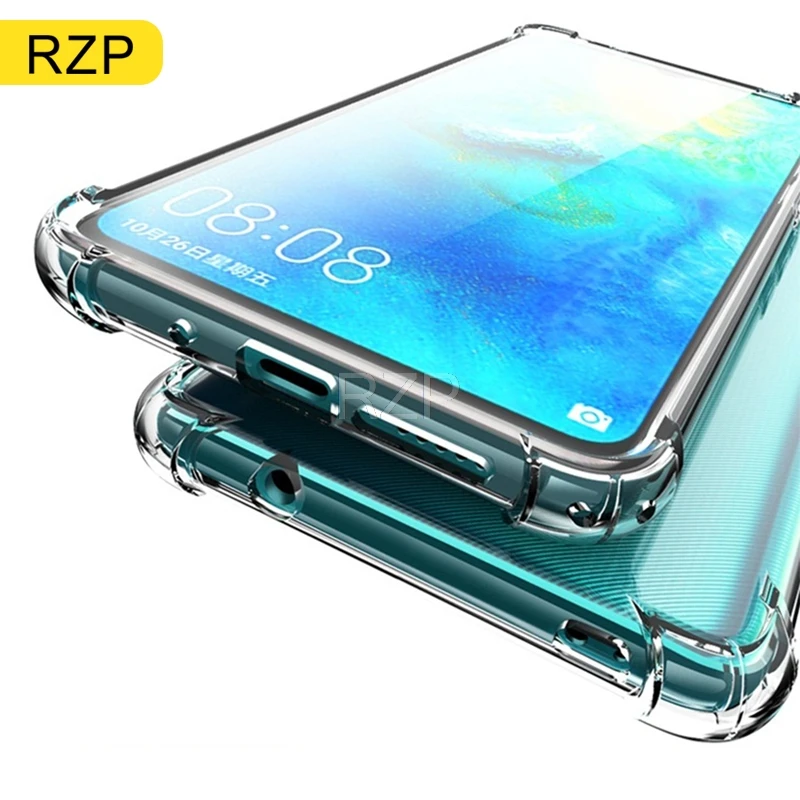 RZP 3D прозрачный чехол для телефона huawei mate 10 20 X lite Pro задняя крышка для huawei mate 20 lite Мягкий ТПУ силиконовый чехол