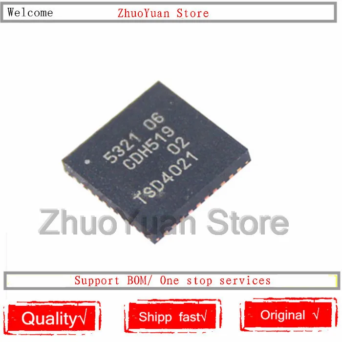 

1PCS/lot New PN5321A3HN/C106 PN5321A3HN PN5321 PN532 HVQFN40 5321 06 Original