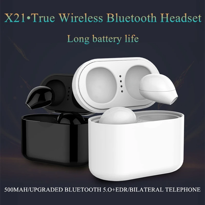 

IPX5 waterproof earphone in-ear touch binaural sports Running tws bluetooth headset 5.0 wireless 3D Stereo ear Headphones