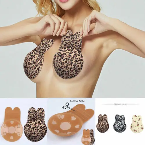 Women Invisible Breast Petals Lifting Bra Tape Silicone Nipple Cover Sticker Set Intimates Accessories