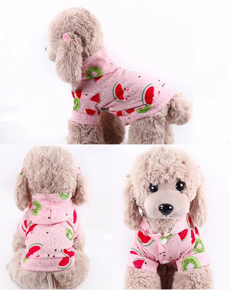 Солнцезащитная летняя одежда для собак тонкая одежда для собак породы йоркширский терьер ши-тцу рубашки щенок кошка жилет с капюшоном футболка chaleco perro