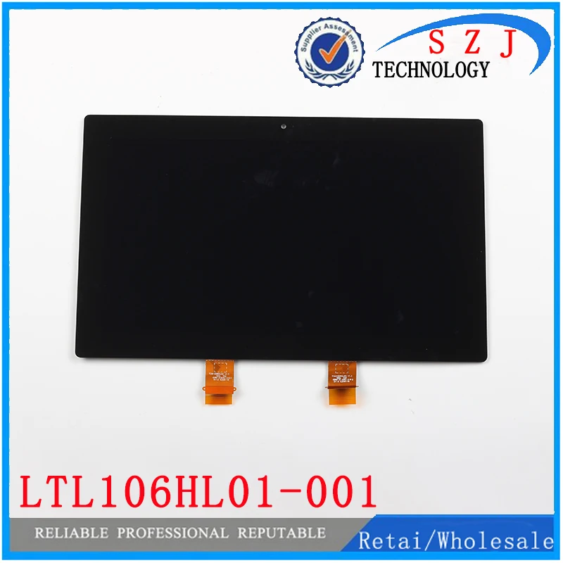 Economici Nuovo 10.6 pollici Per Microsoft Surface PRO 2 1601 LTL106HL01 Touch Digitizer LCD Screen Display Assembly Spedizione gratuita