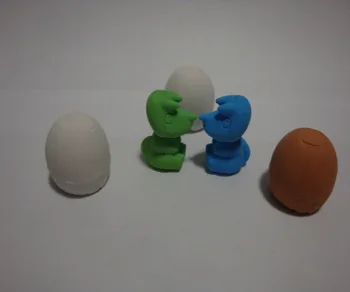 

New Arrival Baby Dinosaur Eraser for New School Year Egg Eraser Random Color Animal Eraser MOQ 1 piece per Lot