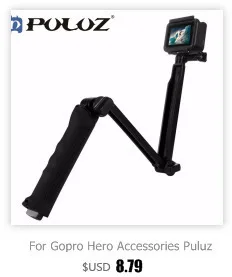 Puluz спортивные Камера шапка для GoPro Интимные Аксессуары Регулируемый Кепки с Шурупы и J стента База для GoPro HERO5 HERO4 сеанса