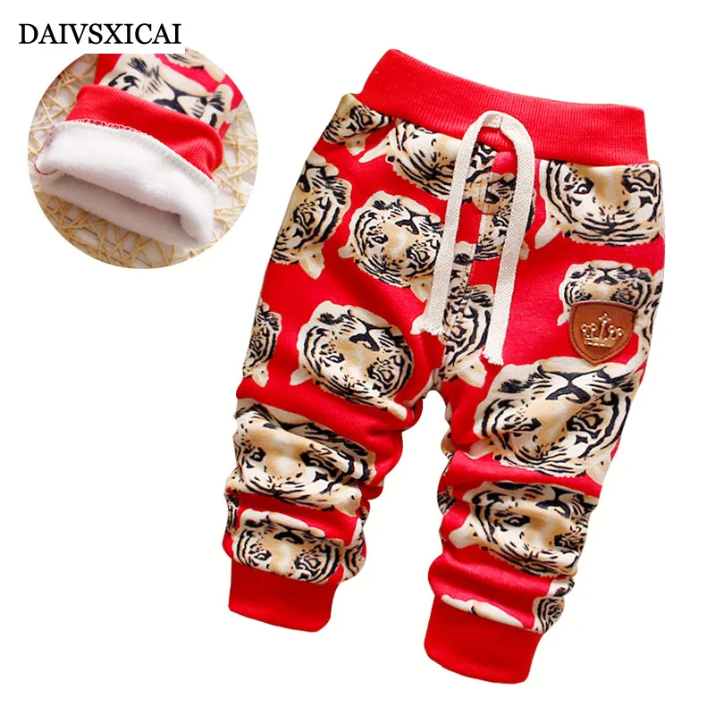 Daivsxicai Children Boys Pants Fashion Cute Cartoon Baby Boy Pants