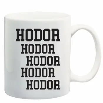 

Hodor Game of Thrones White Mugs Ceramic Coffee Tea Milk Mug