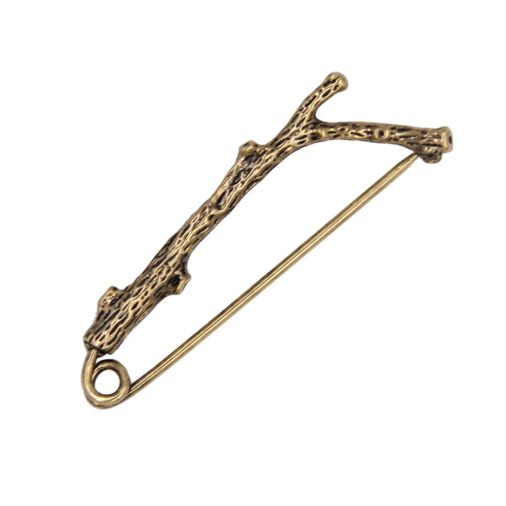 Buy Antique Metal Tree Branch Brooch Pin Women Garment Fashion Jewelry Unisex