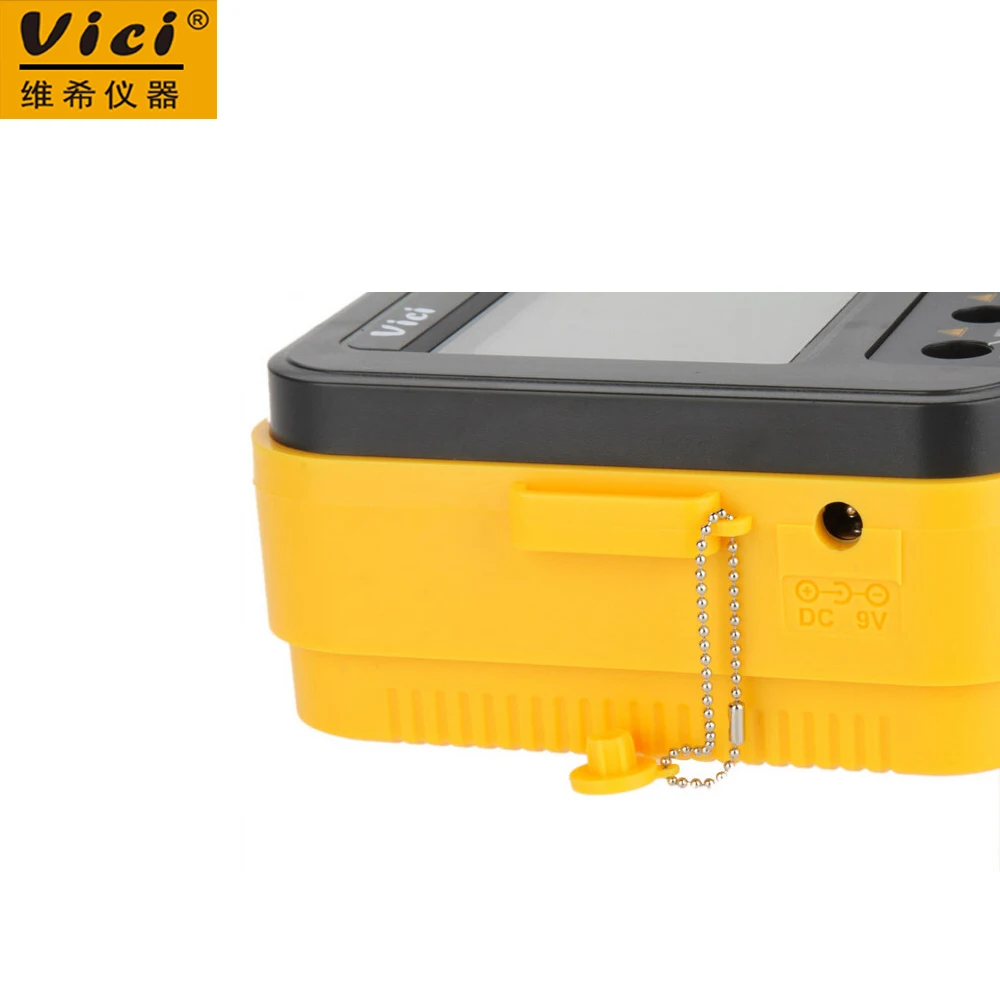 Vici VC4105A цифровой измеритель сопротивления заземления Омметр 2K 200V с ЖК