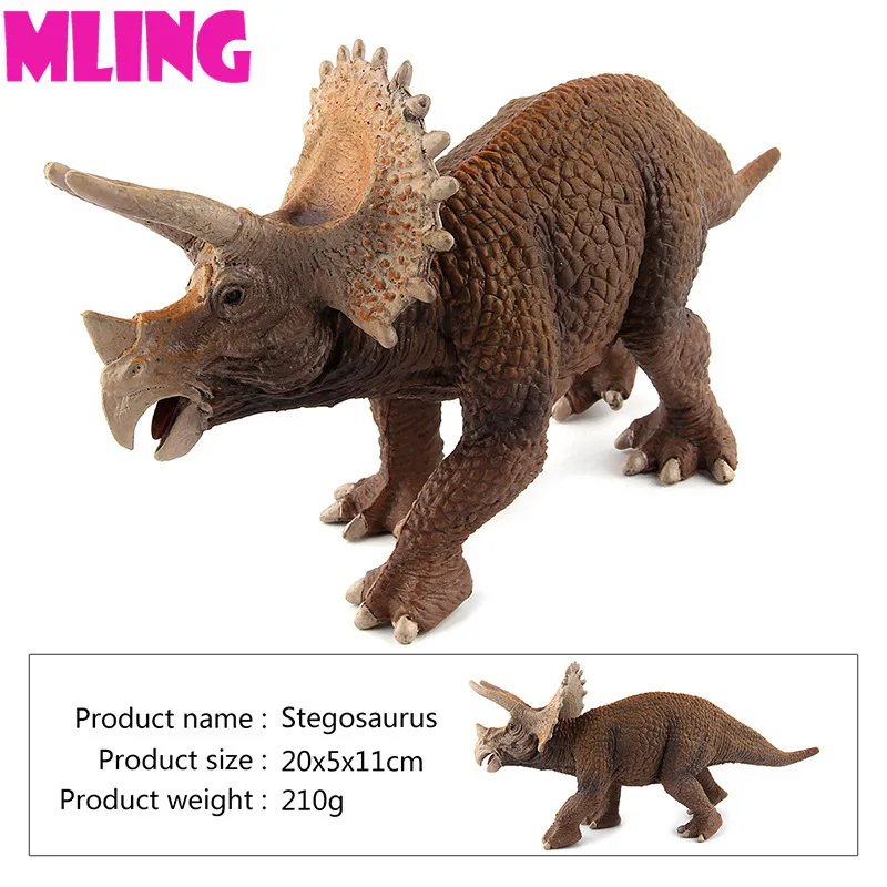 Herbivore Парк Юрского периода Динозавр Dinosaurio фигурки животных модель украшения