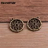  12pcs 20*22mm New Two Color Small Dream Catcher Charms Pendants For DIY Jewelry Handmade Making Accessorie P6702 ► Photo 3/6