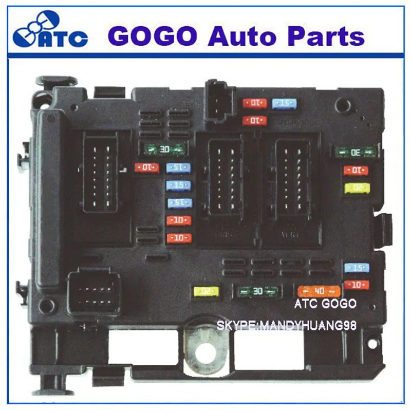 Free shipping Fuse Box Unit Assembly 9657608580 For ... fuse box in citroen c2 