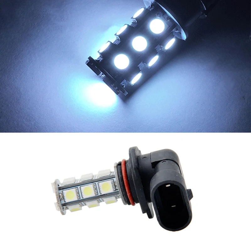 White 7000K 12V RV Camper Headlight 9005 5050 18 LED Light Bulbs Backup