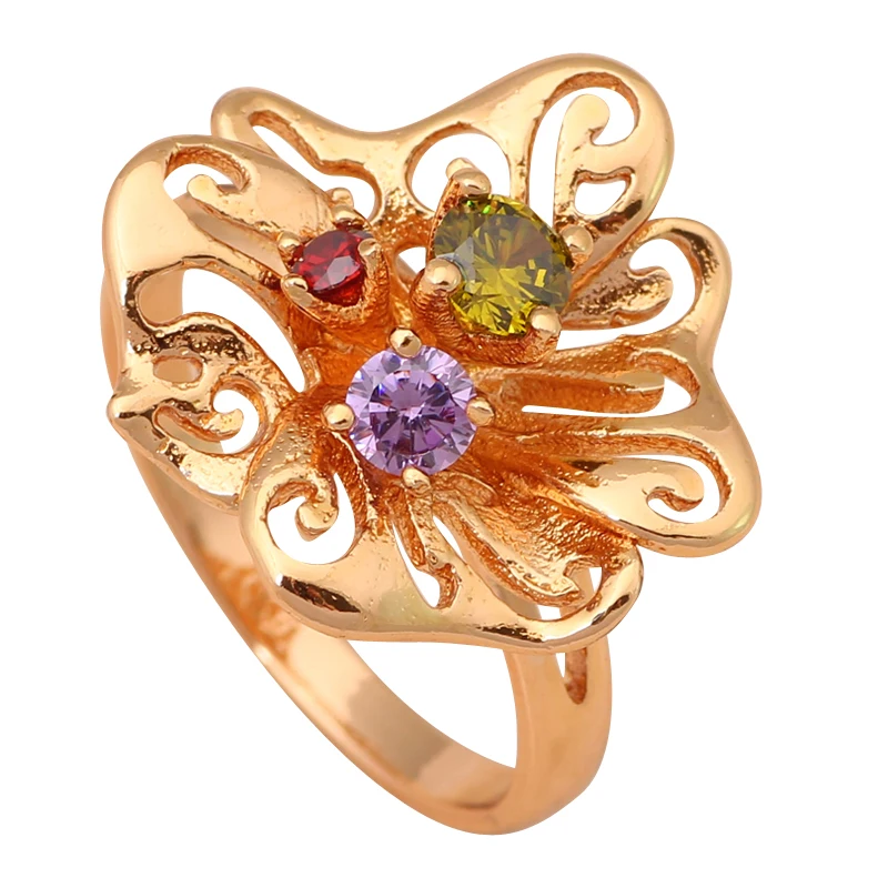 

Welcome to Buy fashion Jewelry Nickel & Lead Free Color Crystal Zircon gold tone Rings size #5.5 #6.5 #7 #7.5 #8 JR1897A