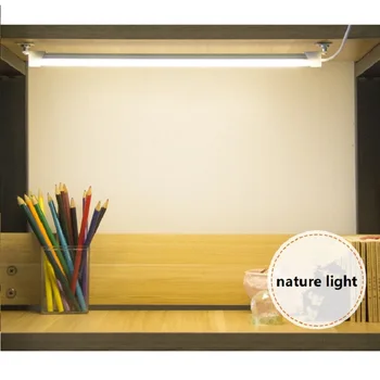 

37cm USB Dormitory Lamp LED Stepless Dimming Under Cabinet Light Bedroom Wardrobe Closet Lights Eye Care Magnetic Table Lamps