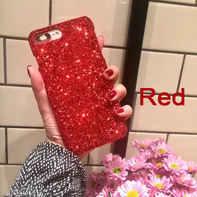 Red Чехол для Xiaomi mi 9 9SE 8 A2 Red mi 6A Note 7 5 pro 5A, роскошный блестящий чехол с бриллиантовым драгоценным камнем, браслет на цепочке с кисточкой из меха лисы - Цвет: Red