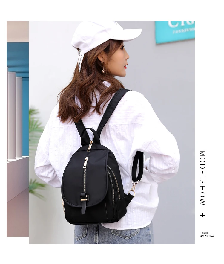 Популярный Многофункциональный женский рюкзак, водонепроницаемый нейлоновый рюкзак, 4 цвета, женские рюкзаки, Женская Повседневная дорожная сумка