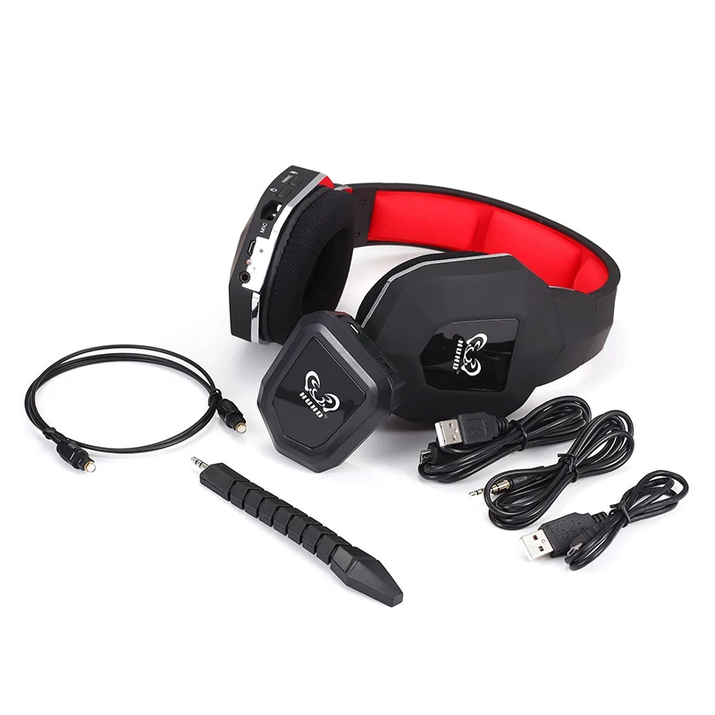 

HUHD 2.4Ghz Wireless Gaming Headset Headband HW-399M Compatible For Xbox 360,Xbox One,PS4,PS3,PC,MAC Noise Cancelling