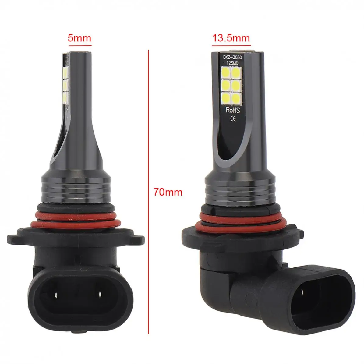 2 шт. 12V 9005 9006 3030 SMD светильник s 1200LM 6500 K-7500 K белый, вождения, бега, Светодиодный прожектор лампы светодиодные лампы светодиод Светодиодная лампа светильник лампы