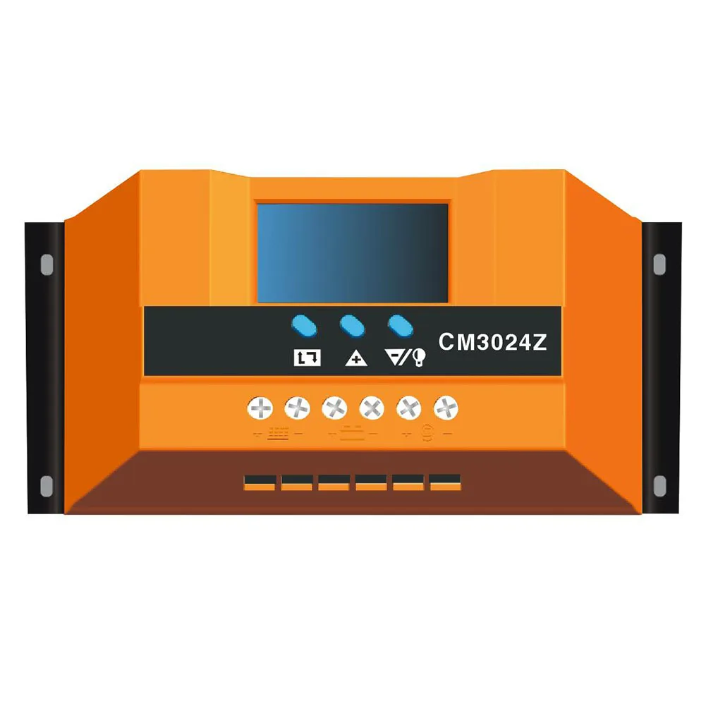 

Solar Power Controller Current Display 30A Aluminum Alloy Radiator LCD Dual USB CLH@8
