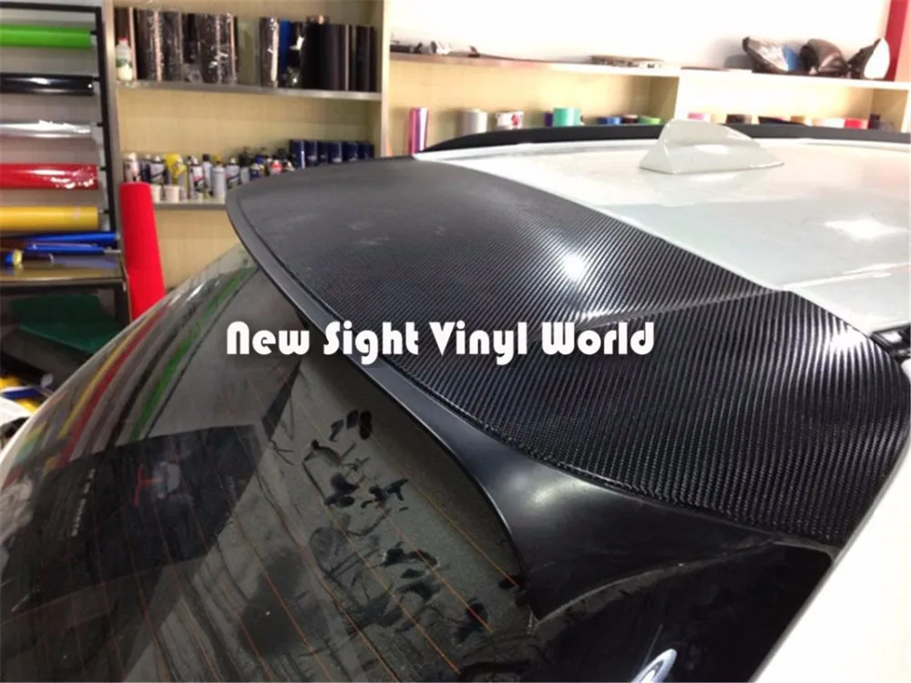 

Black 4D Carbon Fiber Wrap Roll For Vehicle Wraps Air Free Bubble Size: 1.52*30m/Roll