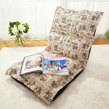 Comfortable lazy sofa single style sofa chair folding sofa bed bedroom living room tatami