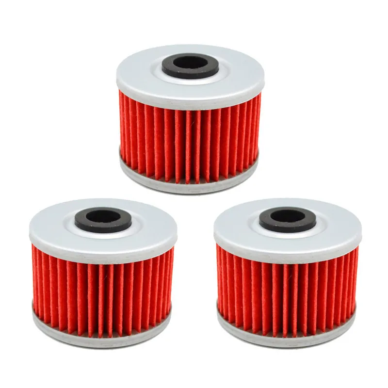 

3pcs Motorcycle Engine Oil Filter for Honda TRX700XX TRX700 XX TRX 700 XX 2008-2009 / XBR500 XBR 500 1985 1986 1987 1988