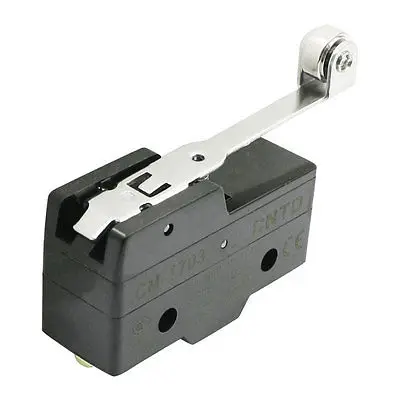 Cm-1703 Spdt Momentary Roller Cerniera Braccio Di Leva Micro Limit Switch Azione A Scatto Nuovo