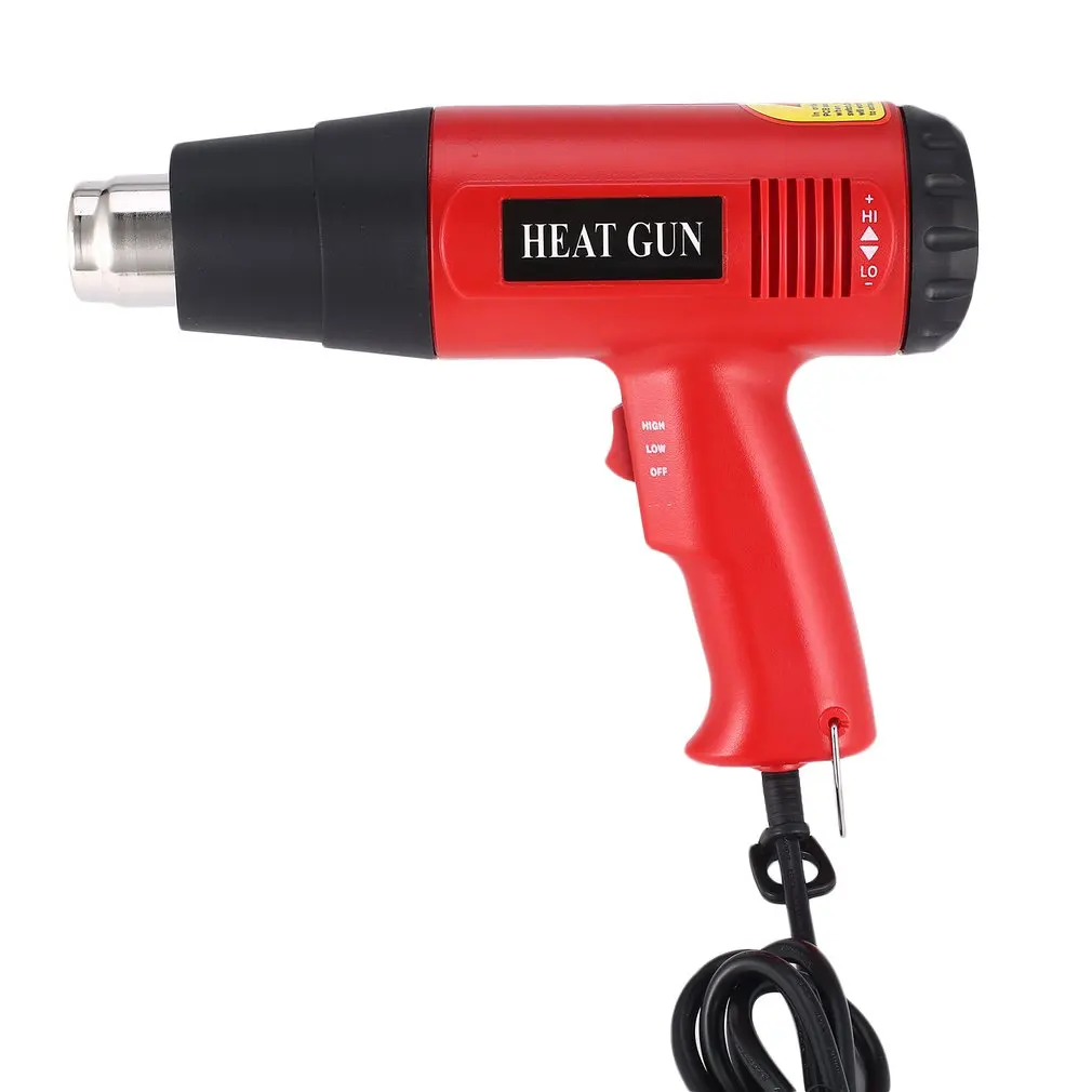 

Hot Air Heat Gun 866B 2000W Digital LCD Electric Temperature Fan Adjustable Shrink Paint Stripper Rework DIY Tool+Nozzle SALE