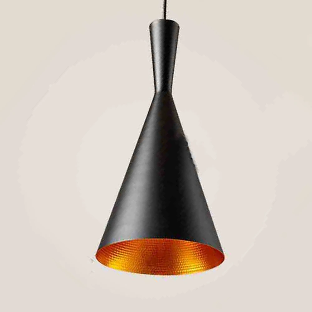 

Bar Aluminum Pendant Light Kitchen Restaurant Cafe Nordic Style Hanging Loft Vintage Industrial Luminaire Inner Finish Home