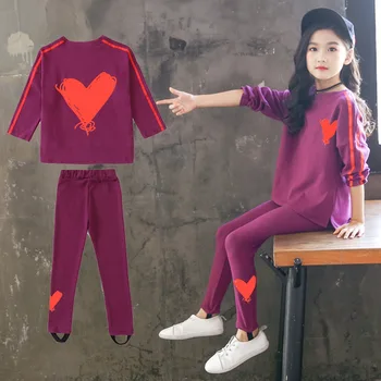 

New Arrival Kids Autumn Clothes Children Boutique Clothing Fashion Plaid 2pcs Suits Girls Costume Spring 2019 Kids Sets