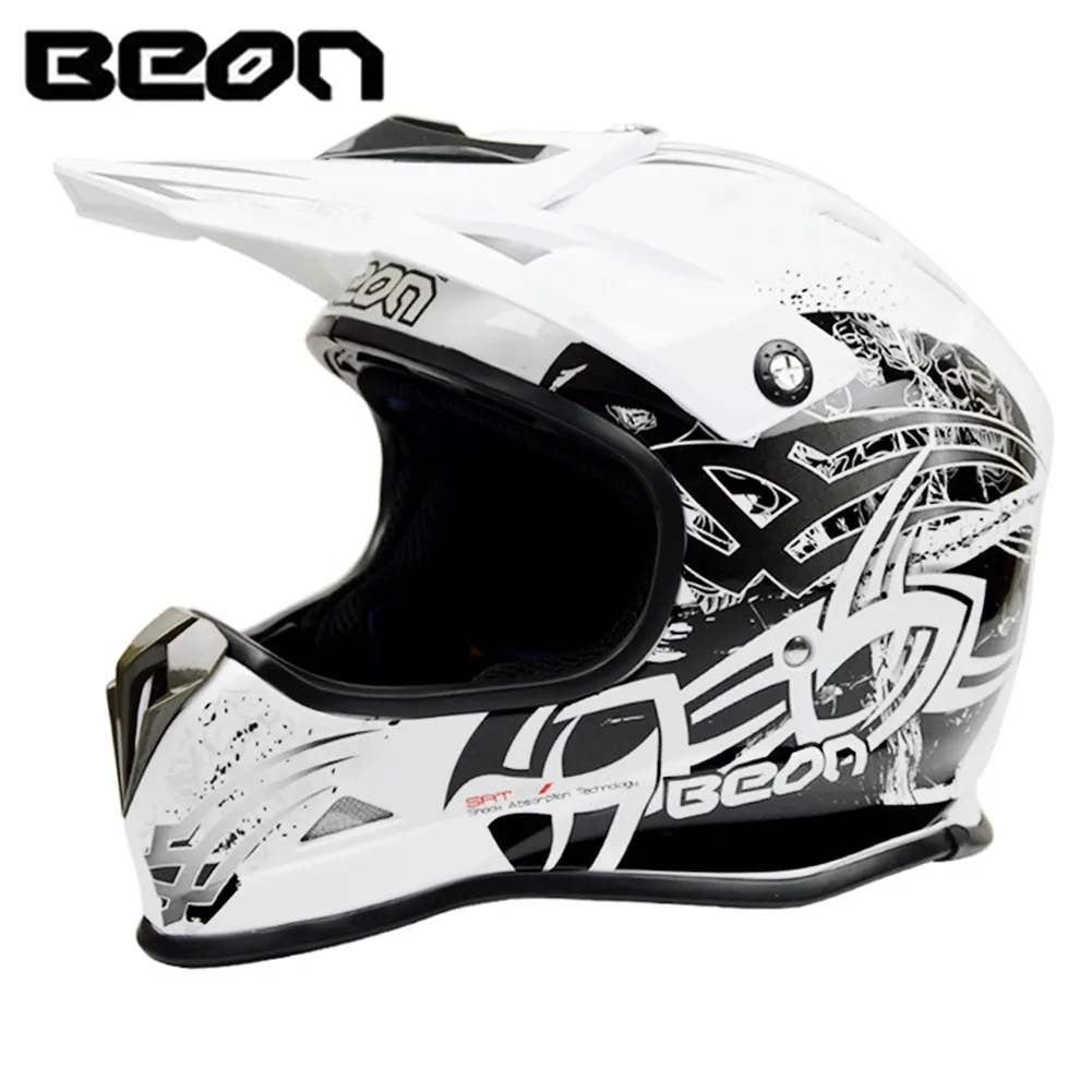 BEON Motocross MTB Helmet Motorcycle Mountain Dirt Bike Full Face Helmet Moto Casque Casco Motocicleta Capacete MX ATV Helmets цена BEON Motocross MTB Helmet Motorcycle Mountain Dirt Bike Full Face Helmet Moto Casque Casco Motocicleta Capacete MX ATV Helmets цены онлайн