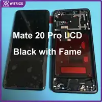 Witrigs Für Huawei Mate 20 Pro LCD Display Touch Screen mit Rahmen Digitizer Montage für mate20 pro 100% Original