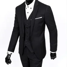 Боковые вентиляционные смокинг жениха шафера 4 цвета Свадебные/вечерние костюмы Best Man жениха(пиджак+ штаны+ галстук-бабочка+ жилет) B17